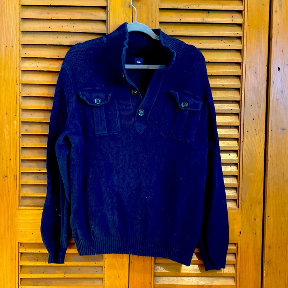 Men’s - XL - GAP - Pullover Sweater w/ Buttons